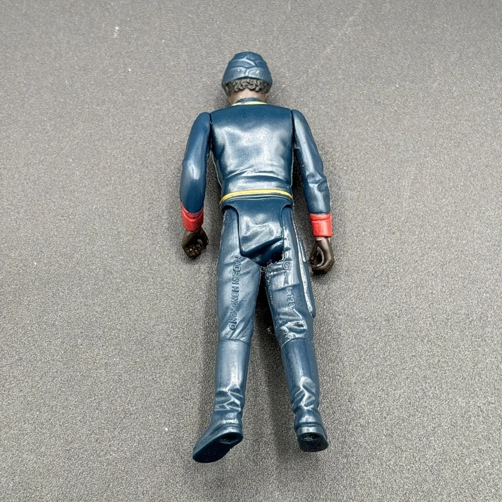 1981 Vintage Star Wars Bespin Black Security Guard Action Figure Complete HK